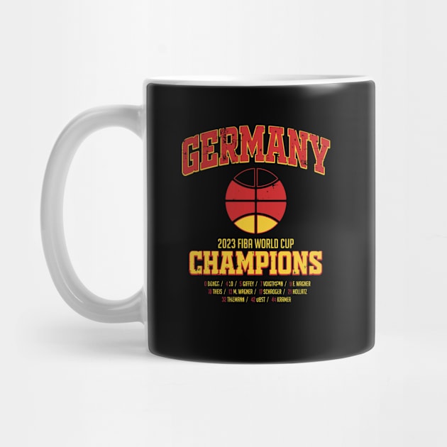 Germany Fiba World Cup Champions by ryanjaycruz